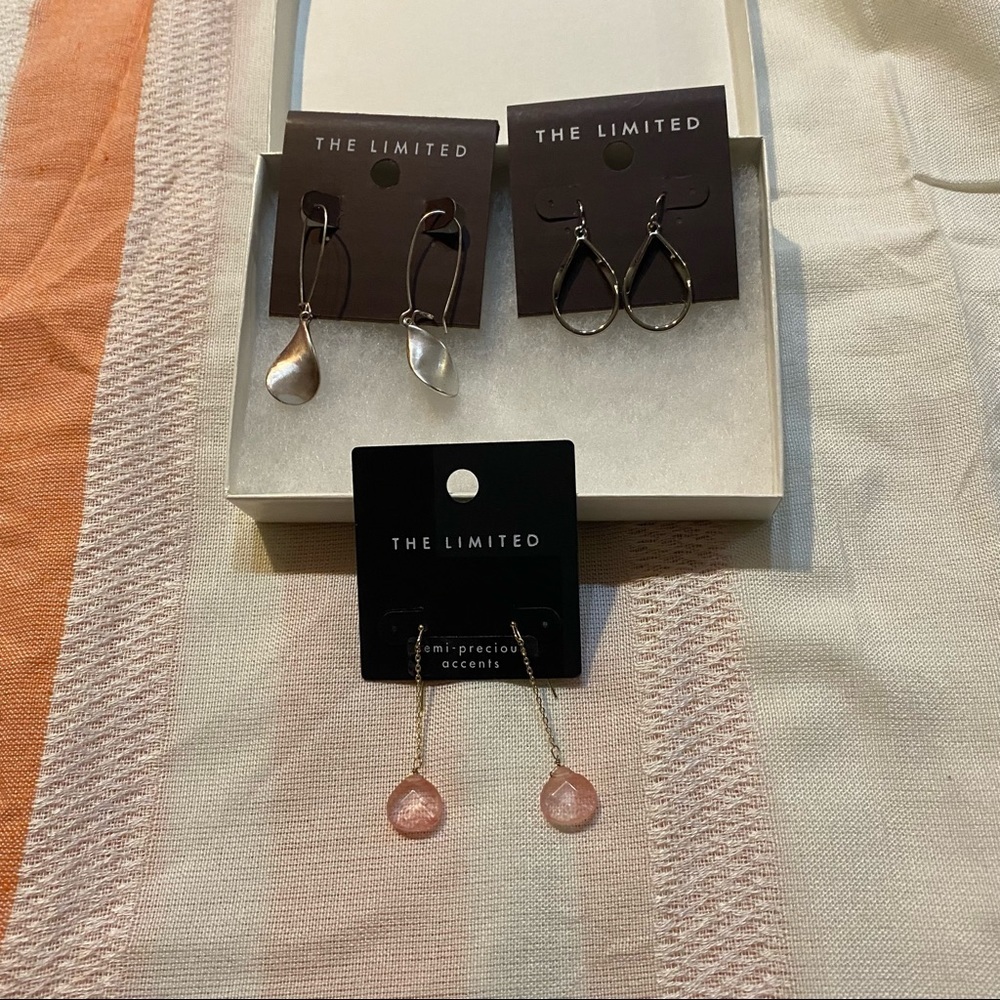 three cute brand new earrings at a good price